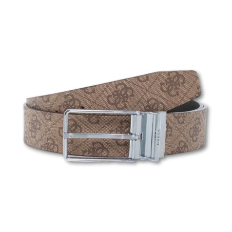 Cintura Guess Agueda - Beige-Marron Foncé