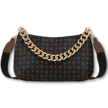 Pollini Heritage Tasche - Schwarz-Braun