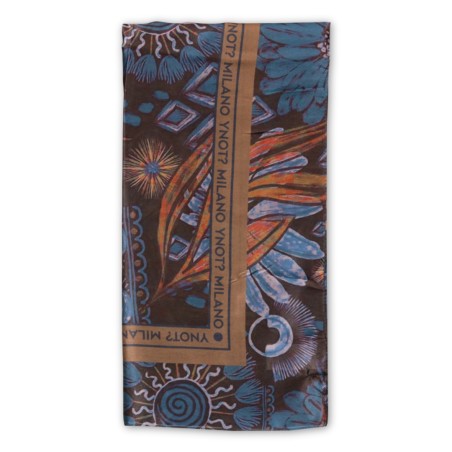 Sciarpa Y Not? Rayon - Bleu profond