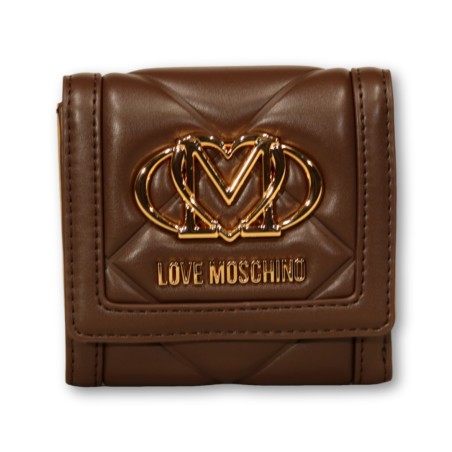 Portafoglio Love Moschino - Schokolade