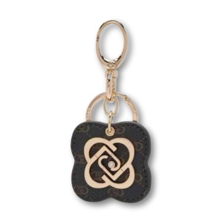 Portachiavi Liu Jo - Monogramme-Marron