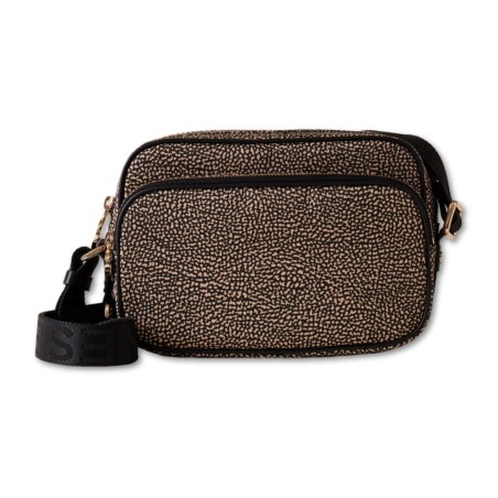 Borsa Borbonese Eco Line - Naturale-Nero