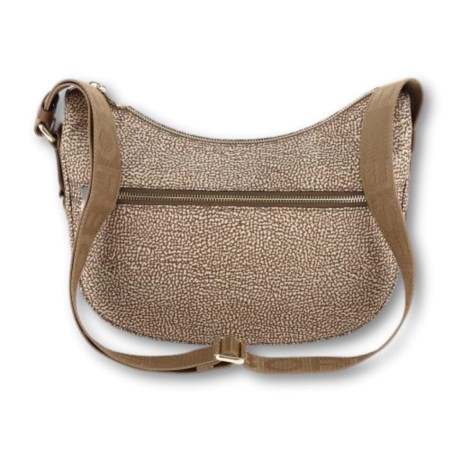 Borbonese women's bag - Eco Line - Beige-Brown