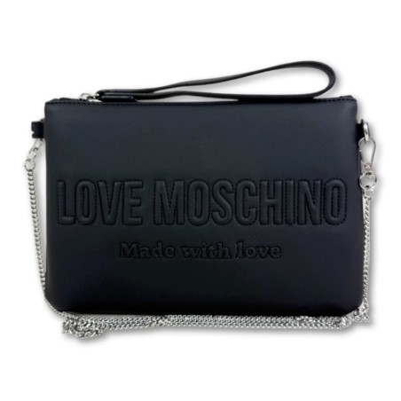 Pochette Love Moschino - Noir