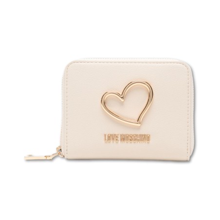 Portafoglio Love Moschino - Wollweiß