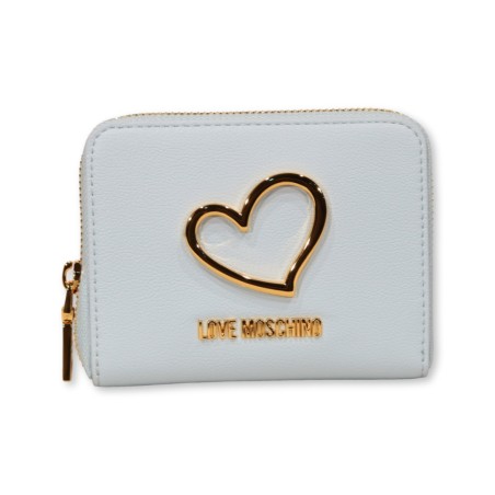 Portafoglio Love Moschino - Celeste