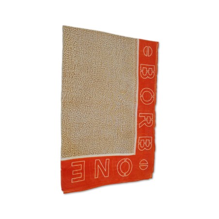 Sciarpa Borbonese - Naturale-Corallo