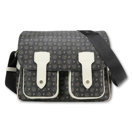 Borsa pollini Heirtage - Nero-Avorio