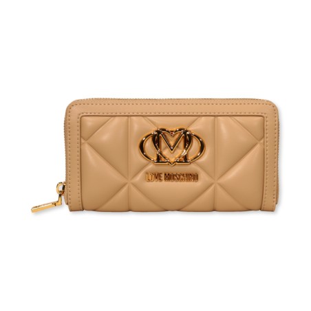 Portafoglio Love Moschino - Taupe