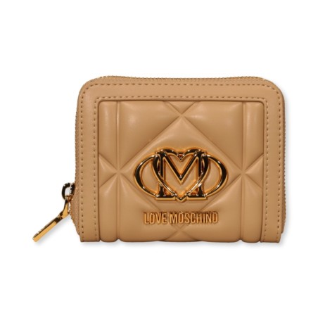 Portafoglio Love Moschino - Taupe