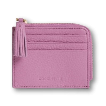 Coccinelle Tassel card holder - Jellyfish