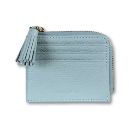 Portacarte Coccinelle Tassel - Aquamarine