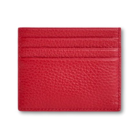 Portacarte Coccinelle Metallic Soft - Scarlet