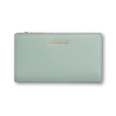 Portafoglio coccinelle Metallic - Aquamarine