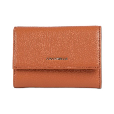 Portafoglio Coccinelle Metallic Soft - Crab