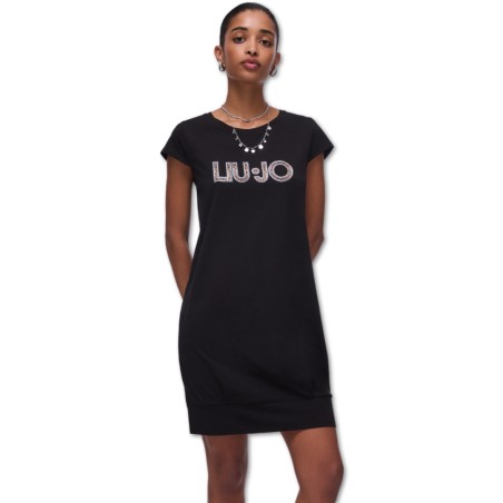 Abito Liu Jo - Animalier Noir