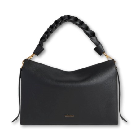 COCCINELLE BOHEME BAG - Black-Leather