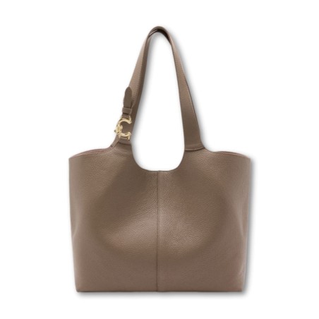 Bolsa Coccinelle C-Easy - Gris pardo
