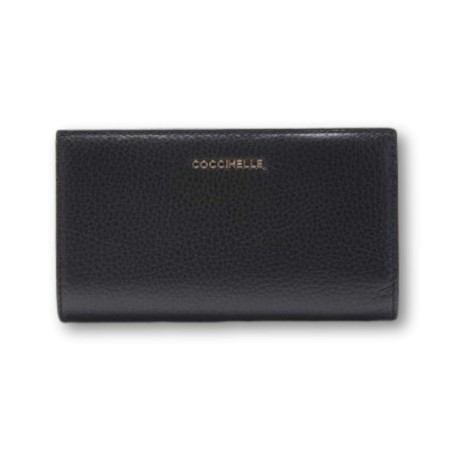 Portafoglio coccinelle Metallic - Noir