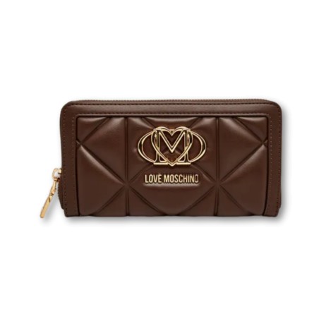 Portafoglio Love Moschino - marron
