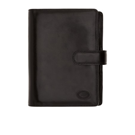 Agenda The Bridge Story en cuir véritable - NOIR