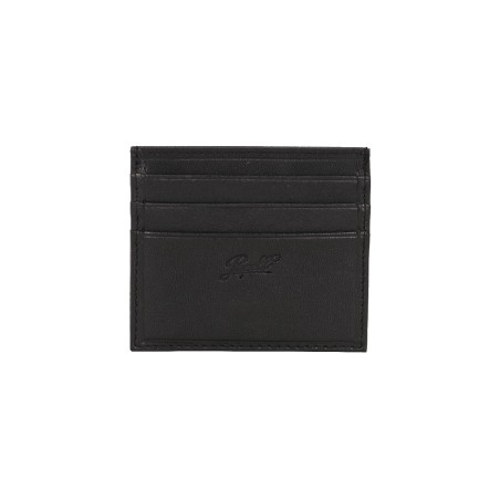 Portacarte Papell in Vera Pelle - Alta Qualità - NERO