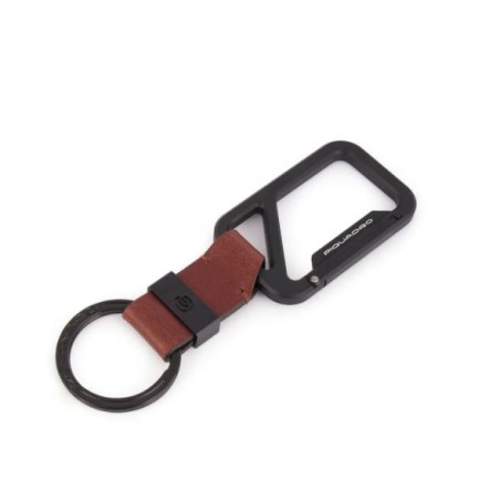 PIQUADRO HARPER KEY RING - Leather