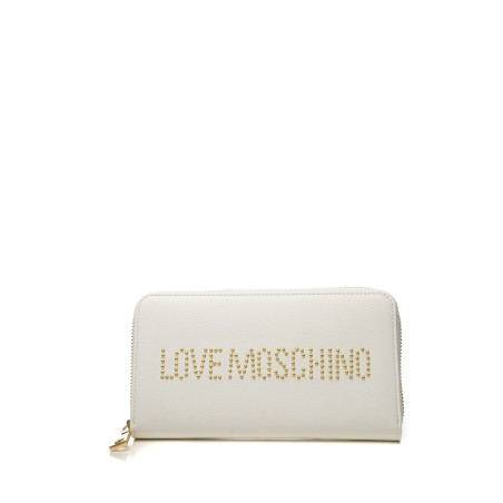 PORTEFEUILLE LOVE MOSCHINO - BLANC