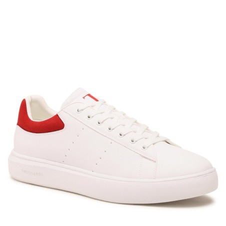 Sneakers Trussardi Yaris - Bianco-Rosso