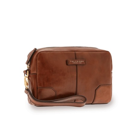 Pochette The Bridge - uomo - linea Vespucci - Cuoio