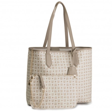 Pollini Heritage Tasche - Elfenbein-Eis