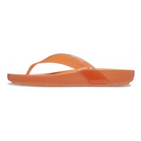 CROCS SPLASH FLIP BRILLANT - Arancio