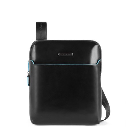 BOLSO CUADRADO AZUL PIQUADRO - Negro