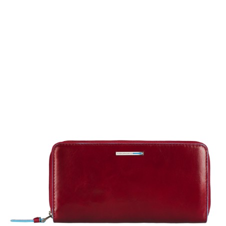 PIQUADRO BLUE SQUARE WALLET - Red