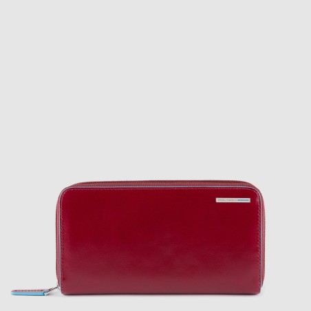 PIQUADRO BLUE SQUARE WALLET - Red