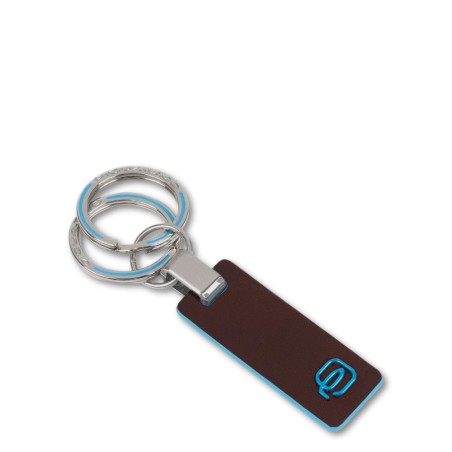PORTE-CLÉS CARRÉ BLEU PIQUADRO - Amarrer