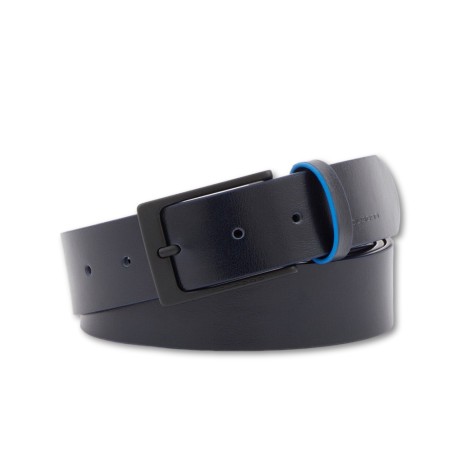 PIQUADRO BLUE SQUARE BELT REVAMP - Blue