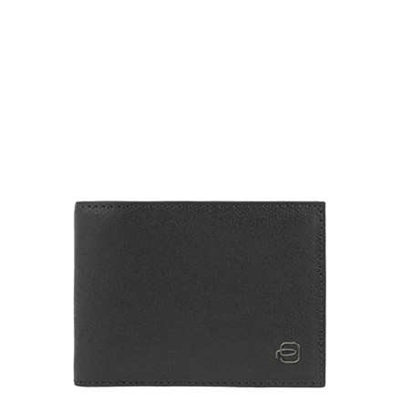 PIQUADRO BLACK SQUARE WALLET - Black