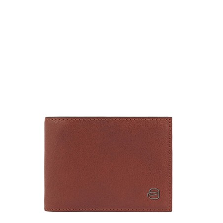 PIQUADRO BLACK SQUARE WALLET - Leather