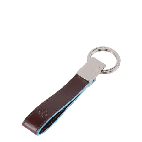 PIQUADRO BLUE SQUARE KEY RING - Moor
