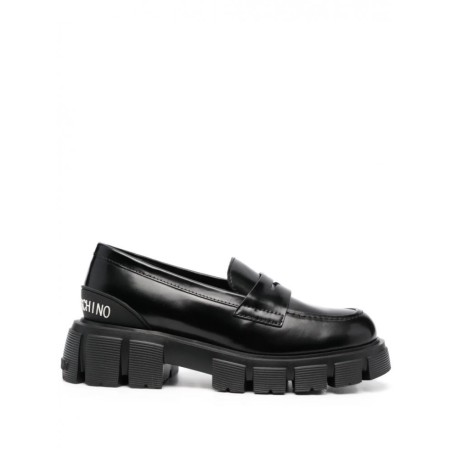 J'adore les chaussures Moschino - Noir