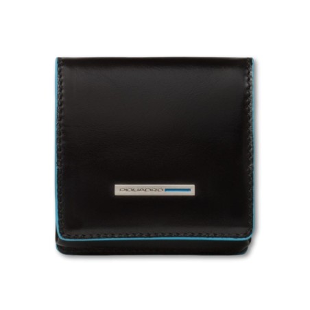 Portamonete Piquadro Blue Square - Nero