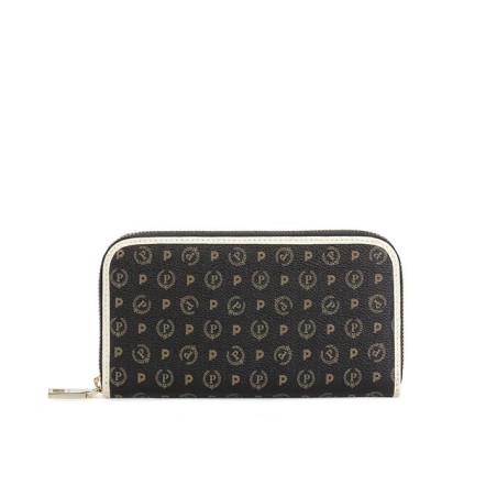 BILLETERA PATRIMONIAL POLLINI - Negro-Marfil