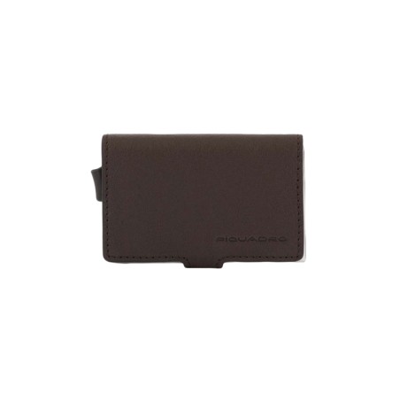 Portacarte Piquadro Black Square - Moro
