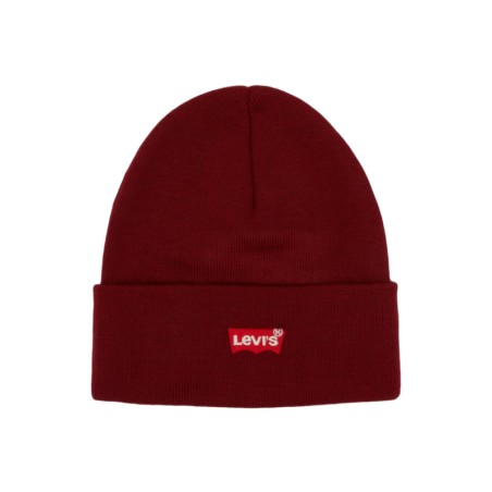sombrero de murciélago rojo de levis - Rojo oscuro