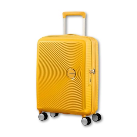 American Tourister trolley - Soundbox - Golden-Yellow