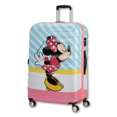 American Tourister Trolley - Wavebreaker Disney - Minnie-Pink-Kiss