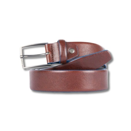 Cinturón de hombre Piquadro línea Black Square - CUERO
