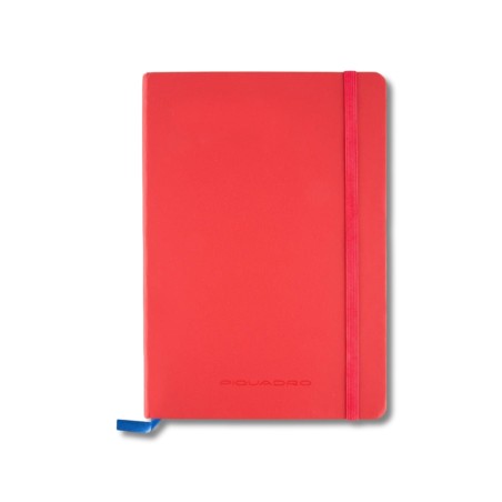 CARNET PIQUADRO - ROUGE