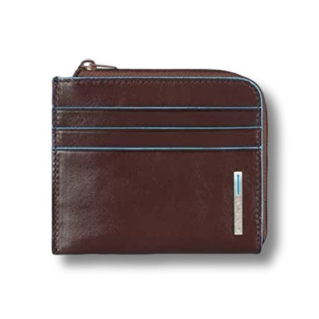 PIQUADRO MONNAIE P - MARRON